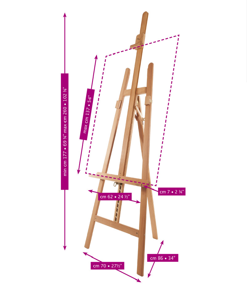 A Frame Easel Easel Hire London Bird & Davis